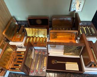 24k Gold plated limited edition tool sets