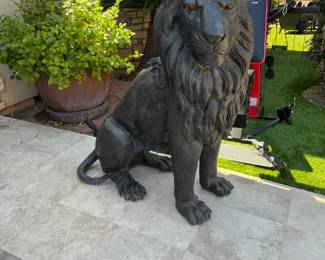 Large Outdoor Lions