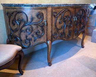Henredon Buffet with Stone Top
