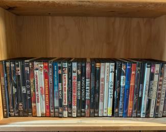 Over 200 DVDs, new and used with around 30 Kids movies and lots of sci-fi films