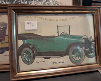 Prints of antique Cars