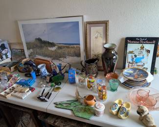 Norman Rockwell Book and Plates