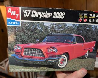 1957 Chrysler 300C 1/25 Scale AMT # 30046 New in sealed box. 