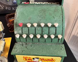 Vintage Toy cash Register 