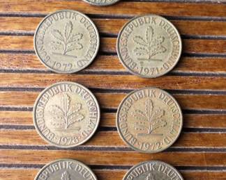 German Pfenning Coins