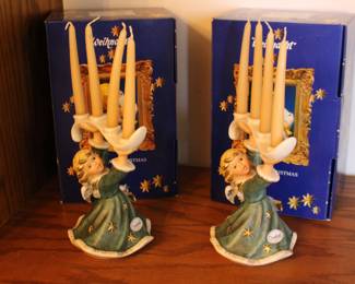 Goebel Angel Candlesticks