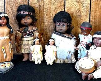 Native Amer Dolls