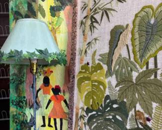 Paper Mache Embroidery Art 
