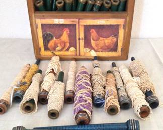 Antique Thread Shuttles