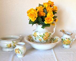 Vintage Yellow Rose China