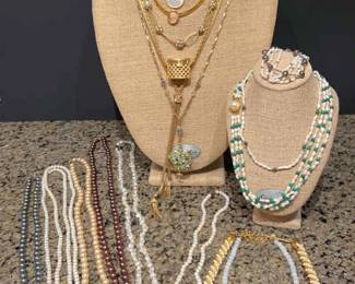 Freshwater, Natural Faux Pearls, Go