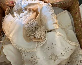 Vintage Doll Bodices, Collars, 
