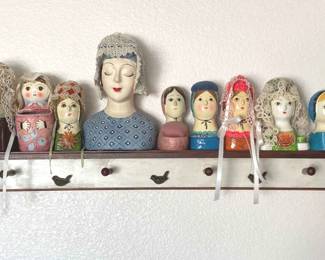 Vintage Gemma Taccogna Style Ladies Busts 