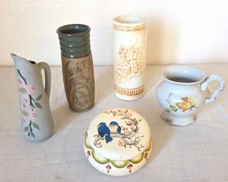 Handpainted Porcelain Bisque 