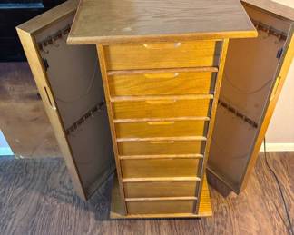 7 Drawer Jewelry Cabinet
