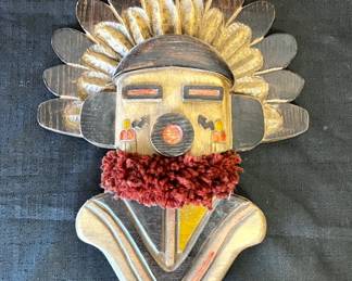 Handmade Morning Star Kachina Head