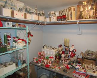 More Christmas in April. Dept. 56 village pieces