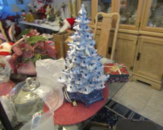 1972 marked ceramic tree