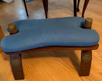 Bedroom
Camel stool/saddle