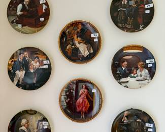 Dining Room
Norman Rockwell plates