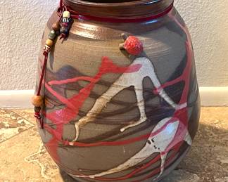 Bev Pauly pottery 15” tall 