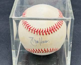 Randy Johnson Autographed Baseball * Pitcher Mariners & AZ Diamondbacks