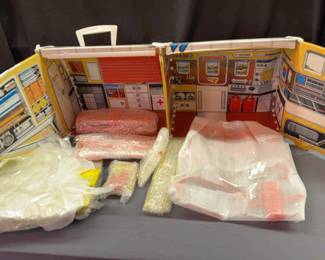 New & Displayed Only! Vintage Big Jim’s Sky Commander Fold Out Airplane 1973