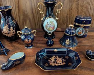 Limoges Porcelain pieces