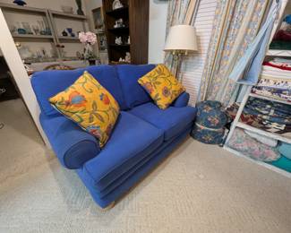 Love Seat with Matching Pillows