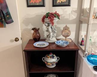 Vintage record cabinet, Tureens, Artwork