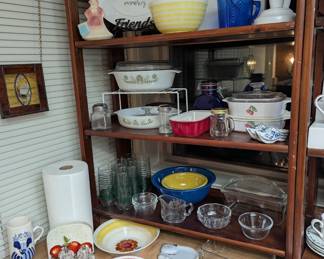 Corning Ware, Pyrex, Westinghouse, Glassbake, Vintage