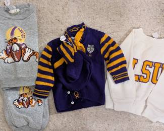 Vintage LSU Tigers kids children's clothing