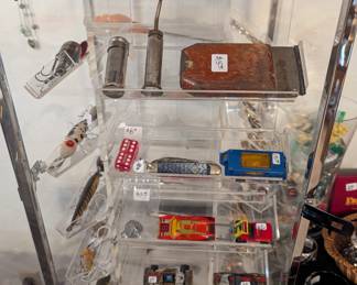 Match Box, Hot Wheels, Match Holder, Vintage Scrapper, Las Vegas Dice, Boy Scout Knife