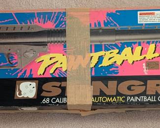 Stingray Paintball Brass Eagle Vintage with box