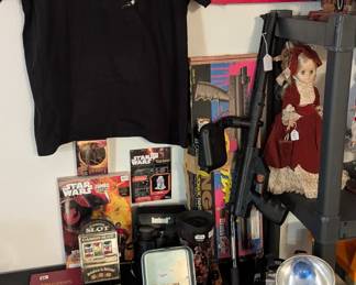 Star Wars, Lord of the Rings, Optimus Single Burner Camp Stove, Mattel Electronics Auto Race, Brownie Flash Camera