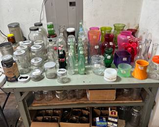 Canning Jars, Vases