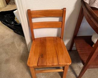 Child’s Wood Chair