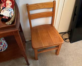 Child’ Wood Chair