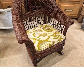 Child's Wicker Rocker
