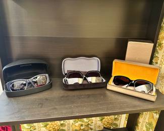 Designer Sunglasses; Gucci, Ferragamo, Bvlgari