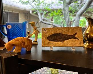Fossil, Carved Animal