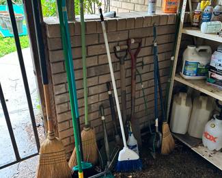 Brooms, etc.