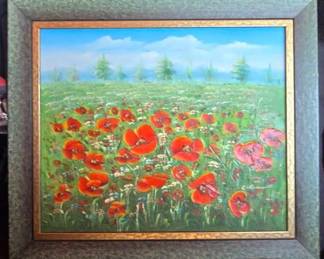 VB024Sea Of Poppies by Charles Benolt