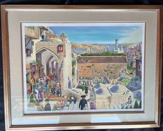 VB025The Way To The Western Wall by Nahum Gilboa