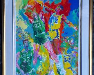 VB001VMagic Johnson by Leroy Neiman