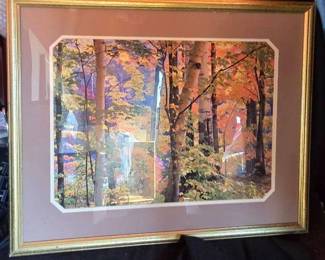 VB023Maples And Birches by Joseph Holmes