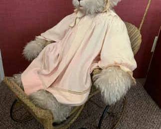 SH049VHandmade Bear By Serieta Harrell