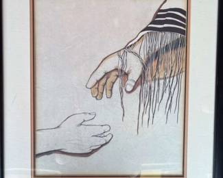 VB012Original Drawing On Paper