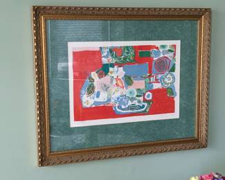 ROGER BEZOMBES S/N COLOR LITHOGRAPH