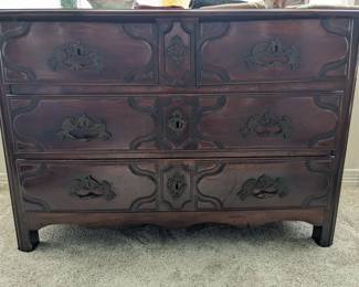 ANTIQUE BELGIUM CHEST OF DRAWERS